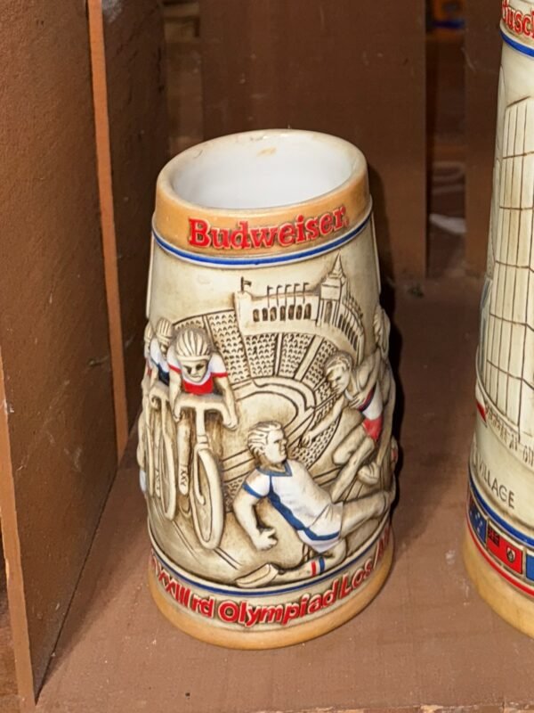 1984 Budweiser Retail Olympic Games Stein