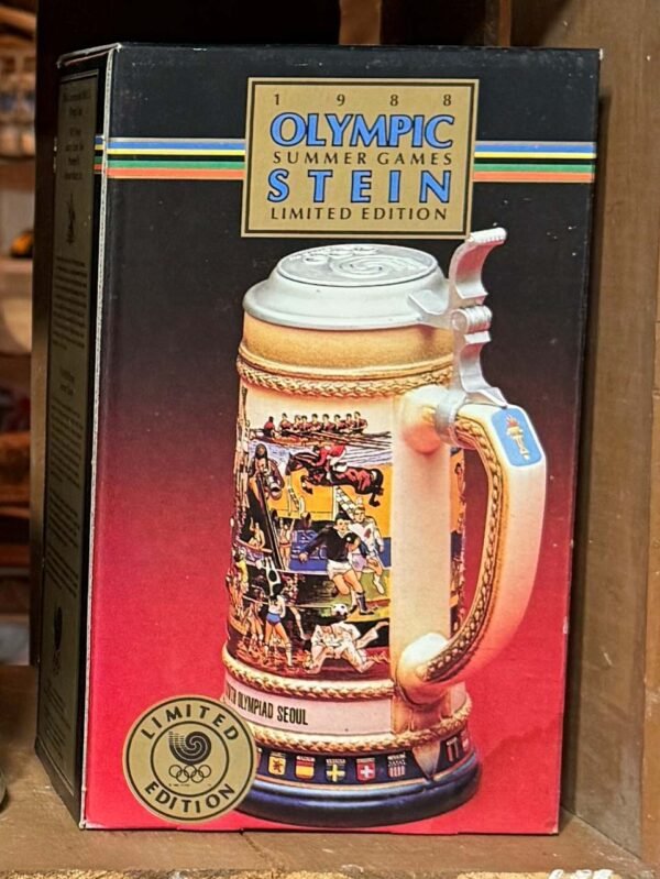 1988 Summer Olympic Games Lidded Stein