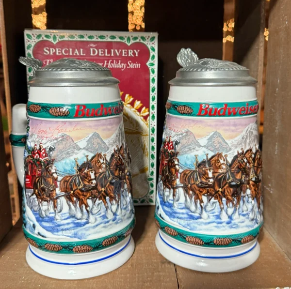 1993 Holiday "Special Delivery" Stein By Nora Koerber