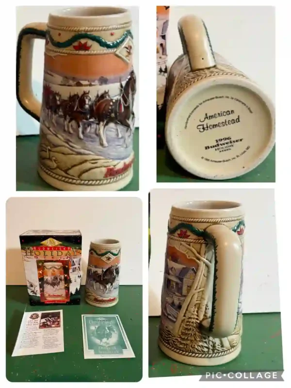 1996 American Homestead Holiday Stein
