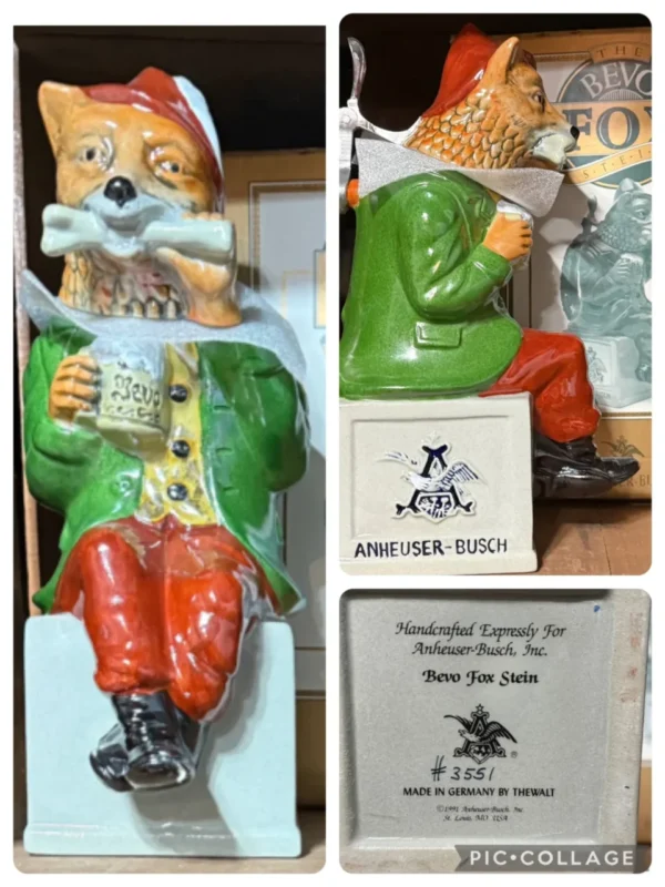 1991 Bevo Fox Stein