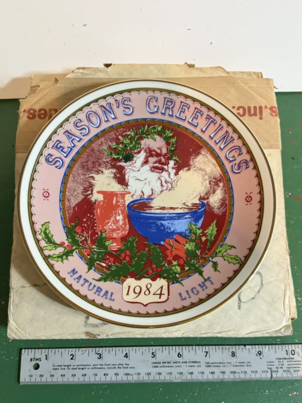 1984 Natural Light Plate