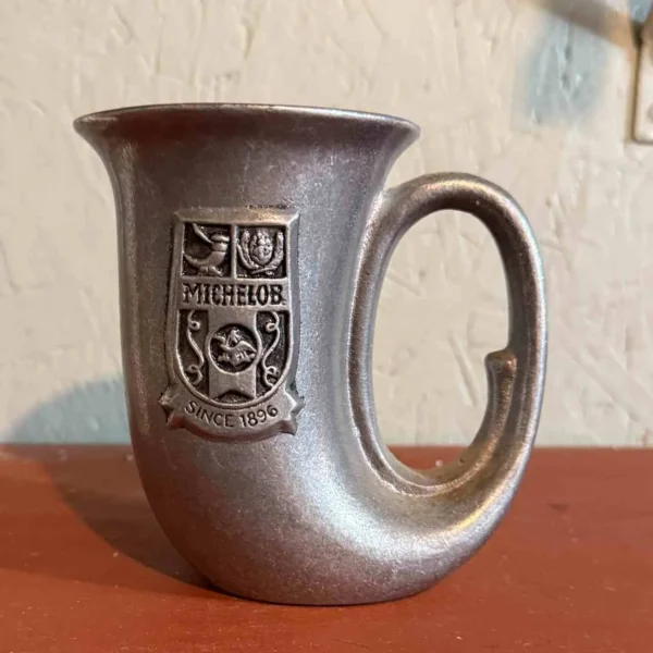 Michelob Horn Pewter Mug by Carson