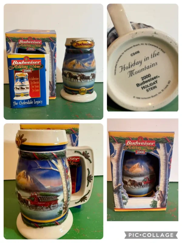 2000 Holiday In The Mountains Stein