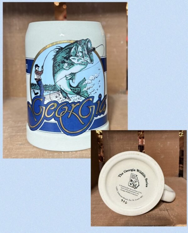 1992 Georgia Bass Stein