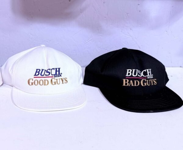 Busch Good Guys & Bad Guys Baseball Caps