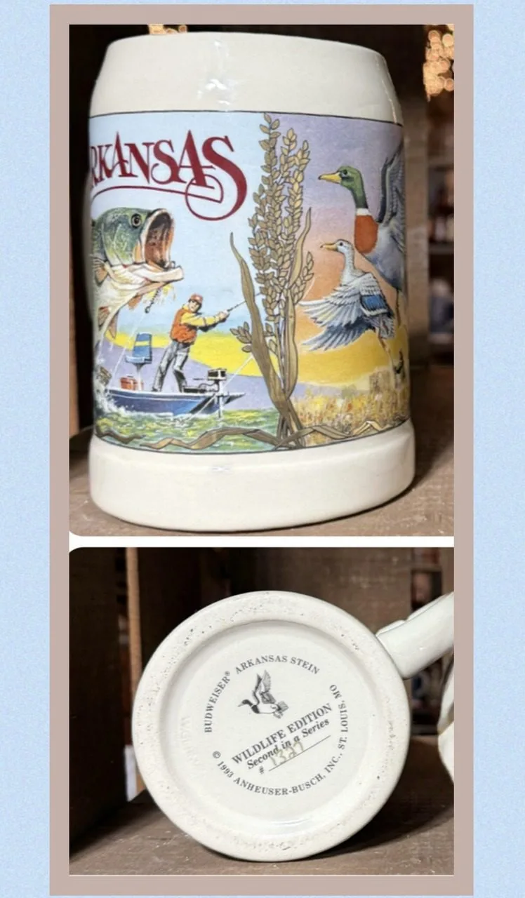 1993 Arkansas: Brewed With Rice Stein